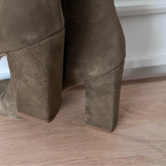 Free people high heel over knee suede boots size 41. - Picture 11 of 15